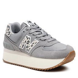 New Balance Sneakersy New Balance WL574ZDB Šedá