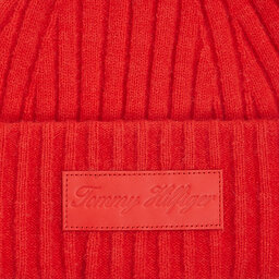 

Шапкa Tommy Hilfiger Tommy Twist Beanie AW0AW15325 Fireworks SNE, Оранжевий