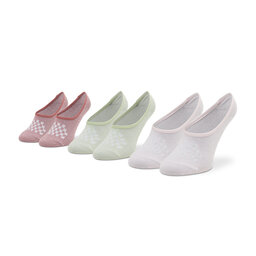 Vans Set de 3 perechi de șosete scurte de damă Vans 3Pk Classic Marled Canoodle VN0A49Z9V1C1 Cradle Pink