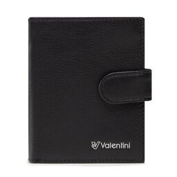 Valentini Duży Portfel Męski Valentini 001-0110-116 Black