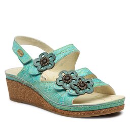 Laura Vita Sandały Laura Vita Fascineo 41 Turquoise