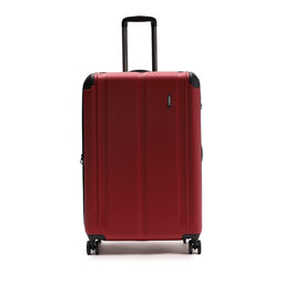 Travelite Duża Twarda Walizka Travelite City 73049 Czerwony 4