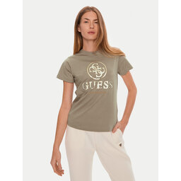 Guess Guess Футболка V4BI00 I3Z14 Сірий Regular Fit