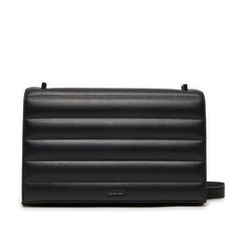 Calvin Klein Kabelka Calvin Klein Line Quilt Md Conv Shoulder Bag K60K612117 Černá