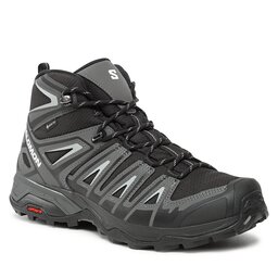 Salomon Chaussures de trekking Salomon X Ultra Pioneer Mid GORE-TEX L47170300 Black/Magnet/Monument
