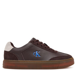 Calvin Klein Superge Calvin Klein Classic Cupsole Laceup Wt Mix YM0YM01429 Rjava