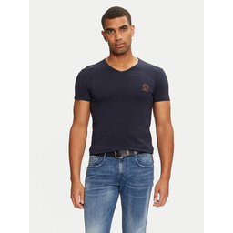 Versace Versace Marškinėliai AUU01004 1A1001 Tamsiai mėlyna Regular Fit