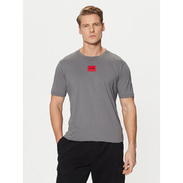 HUGO HUGO Póló Diragolino212 50447978 Szürke Regular Fit