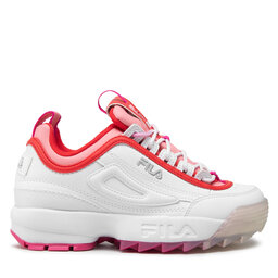 

Снікерcи Fila Disruptor V Wmn FFW0096.13062 White/Pink Peacock, Білий