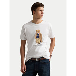Polo Ralph Lauren Polo Ralph Lauren T-Shirt 710974584001 Weiß Custom Slim Fit
