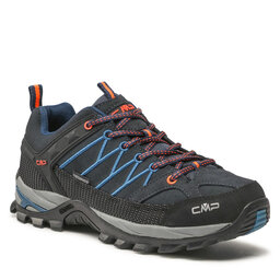 CMP Bakancs CMP Rigel Low Trekking Shoes Wp 3Q13247 B.Blue/Flash Orange 27NM