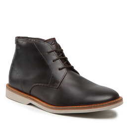 Clarks Snörskor Clarks Atticislt Mid 261684967 Dark Brown