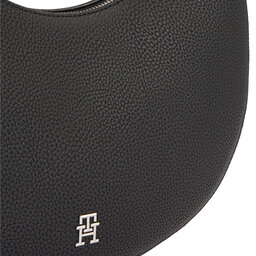 

Сумка Tommy Hilfiger Th Emblem Shoulder Bag AW0AW15211 Black BDS, Чорний
