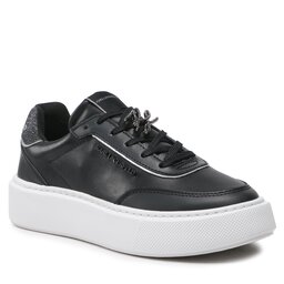 KARL LAGERFELD Sneakers KARL LAGERFELD KL62229 Black Lthr w/Silver