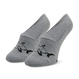Freakers Ponožky Krátke Unisex Freakers FFMREK-WHT Sivá