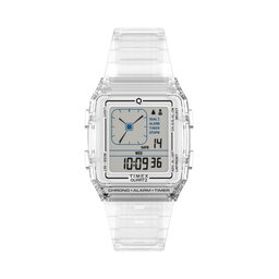 Timex Reloj Timex Q LCA TW2W45200 Transparente