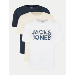 Jack&Jones Jack&Jones 3 db póló Bryan 12277956 Színes Relaxed Fit