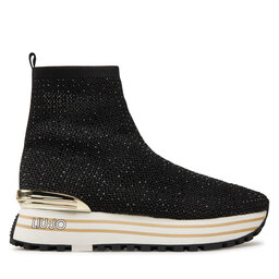 Liu Jo Sneakersy Liu Jo Maxi Wonder 83 BF4071 TX437 Čierna
