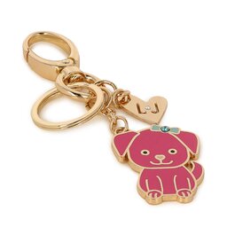 Liu Jo Ключодържател Liu Jo Dog Jey Ring AF3264 A0001 Gold/Fuxia S1G15