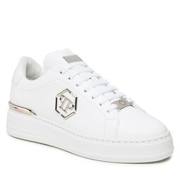 

Снікерcи PHILIPP PLEIN Leather Lo-Top Sneaker FABS USC0379 PLE075N White 01, Білий