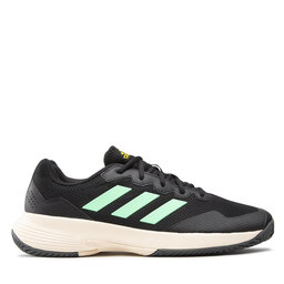 

Взуття adidas GameCourt 2 M HR0755 Core Black / Beam Green / Beam Yellow, Чорний