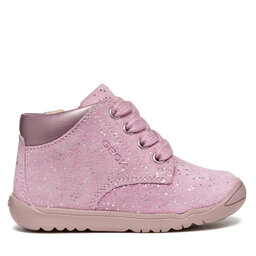 Geox Schnürschuhe Geox B Macchia Girl B464PA 077AJ C8011 Rosa