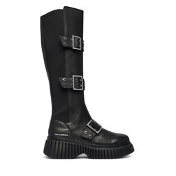 KARL LAGERFELD Stiefel KARL LAGERFELD Kreeper Wedge KL44490 Schwarz