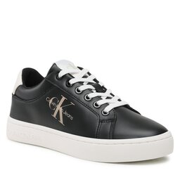 Calvin Klein Jeans Sportcipő Calvin Klein Jeans Classic Cupsole Fluo Contrast Wn YW0YW00912 Black/Ancient White