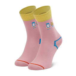 Happy Socks Otroške visoke nogavice Happy Socks KBECM01-3000 Roza