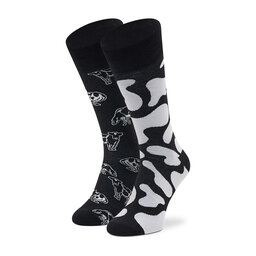 

Високі шкарпетки unisex Todo Socks Wow Cow Multicolor, Чорний
