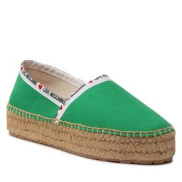 LOVE MOSCHINO Espadrilės LOVE MOSCHINO JA10323G1GJH0850 Verde