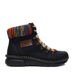Rieker Schnürschuhe Rieker CEO-73343-00 Schwarz