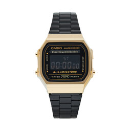 Casio Uhr Casio Vintage A168WEGB-1BEF Schwarz