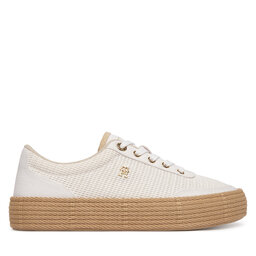 Tommy Hilfiger Espadrilles Tommy Hilfiger FW0FW09173 Weiß
