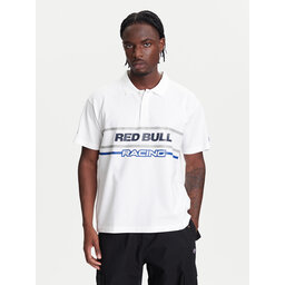 Pepe Jeans Pepe Jeans Pólóing Red Bull Racing Moto Panel RM540017 Fehér Regular Fit