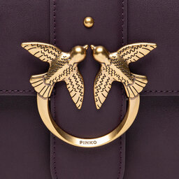 

Сумка Pinko Love Classic Icon Simply 16 C . AI 22-23 PLTT 1P22TR Y5H7 Purple WWAQ, Фіолетовий