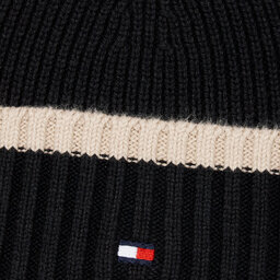 

Шапкa Tommy Hilfiger Block Flag Short Beanie AM0AM12030 Black / Cashmere Creme BDS, Чорний