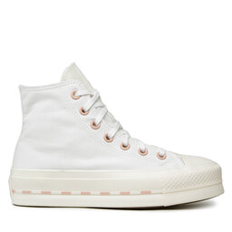 

Кеди Converse Ctas Lift Hi 572709C White/Egret/Pink Clay, Білий