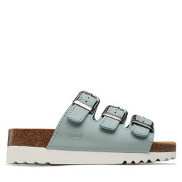 

Шльопанці Scholl Rio Wedge Ad MF24981 Pale Blue/White 2340, Голубий