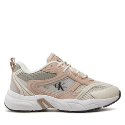 Calvin Klein Jeans Sneakers Calvin Klein Jeans Retro Tennis Su-Mesh Wn YW0YW00891 Beige