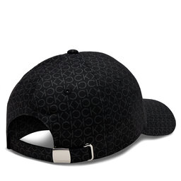 

Бейсболка Calvin Klein Ck Monogram Cotton Cap K60K611999 Ck Black Mono BEH, Чорний