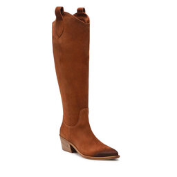R.Polański Bottes R.Polański 1416 Rudy 036 Zamsz