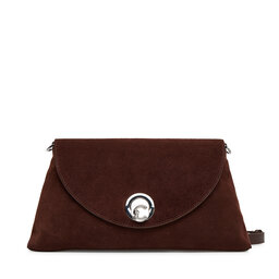 Coccinelle Kabelka Coccinelle Toc Coccinellenikla Suede Bim E1 TOC 12 01 01 Hnědá