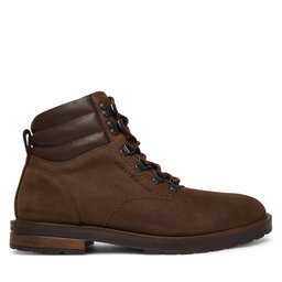 Tommy Hilfiger Μποτίνια Tommy Hilfiger Cleated Hilfiger Wrm Hook Boot FM0FM05699 Καφέ