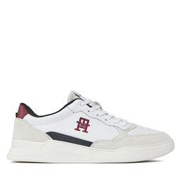 Tommy Hilfiger Sneakers Tommy Hilfiger Elevated Cupsole Lth Mix FM0FM04929 Weiß