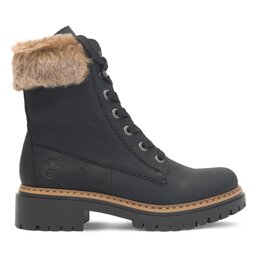 Rieker Botine Rieker 72630-00 Negru