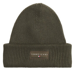 Tommy Jeans Kepurė Tommy Jeans Tjm Linear Beanie AM0AM13666 Žalia