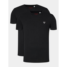 Guess Guess Σετ 2 T-Shirts Caleb U97G03 KCD31 Μαύρο Regular Fit