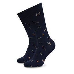 Barbour Pánské klasické ponožky Barbour Mavin Dog MSO0068BL79 Tmavomodrá