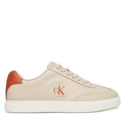 Calvin Klein Sneakers Calvin Klein Low Prof Cupsole Emb Lth HM0HM02124 Beige